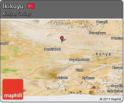 Satellite Panoramic Map of İkikuyu