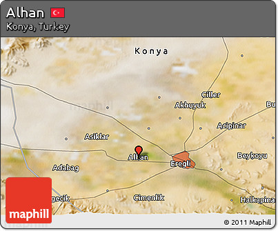 Satellite 3D Map of Alhan