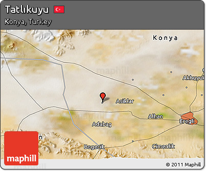 Satellite 3D Map of Tatlıkuyu