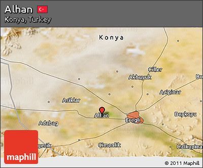 Satellite 3D Map of Alhan