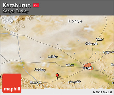 Satellite 3D Map of Karaburun