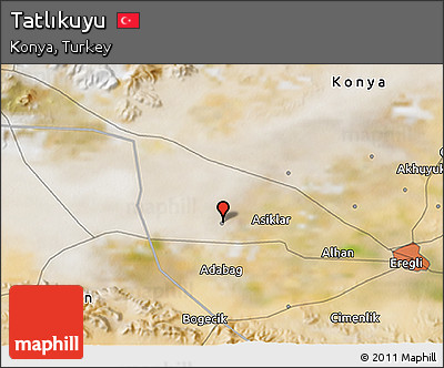 Satellite 3D Map of Tatlıkuyu