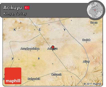 Satellite Map of Acıkuyu