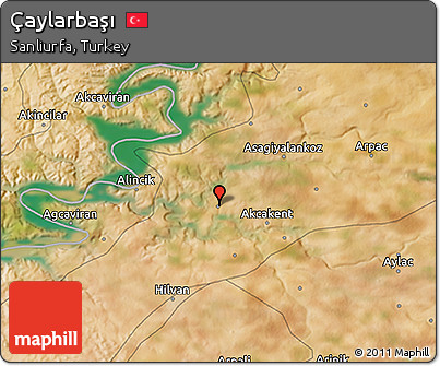 Satellite 3D Map of Çaylarbaşı