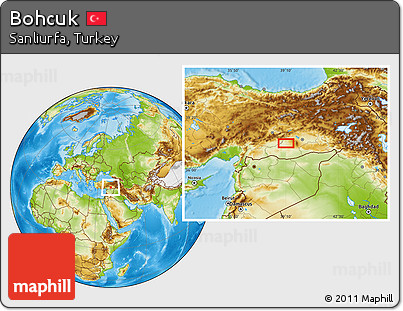 Physical Location Map of Bohcuk