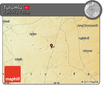 Physical Map of Tutumlu