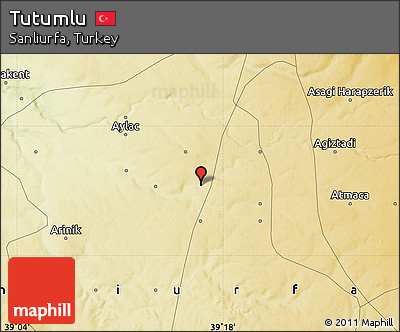 Physical Map of Tutumlu