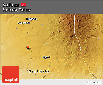 Physical 3D Map of Sofuca