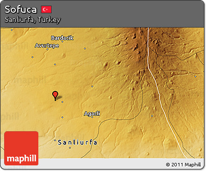 Physical 3D Map of Sofuca