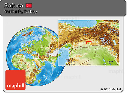Physical Location Map of Sofuca