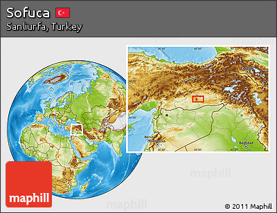 Physical Location Map of Sofuca