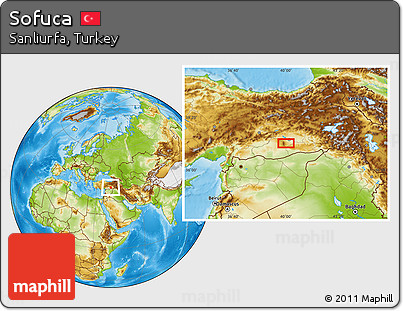 Physical Location Map of Sofuca