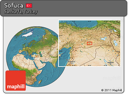 Satellite Location Map of Sofuca