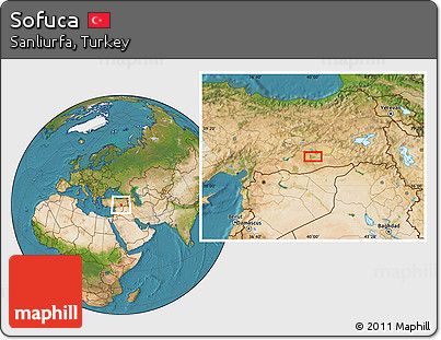 Satellite Location Map of Sofuca