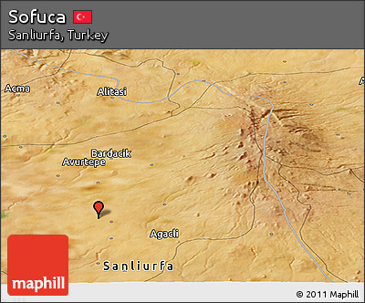 Satellite Panoramic Map of Sofuca