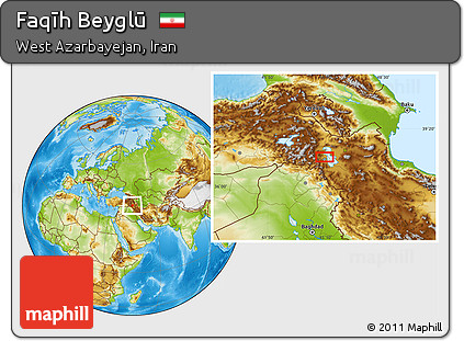 Physical Location Map of Faqīh Beyglū
