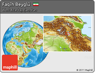 Physical Location Map of Faqīh Beyglū