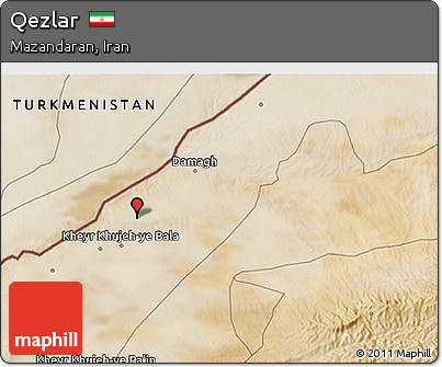 Satellite 3D Map of Qezlar