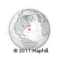 Outline Map of the Area around 37° 42' 7" N, 57° 43' 30" W, rectangular outline