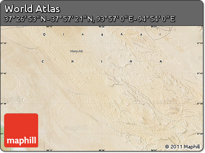 Satellite Map of the Area around 37° 42' 7" N, 94° 25' 30" E