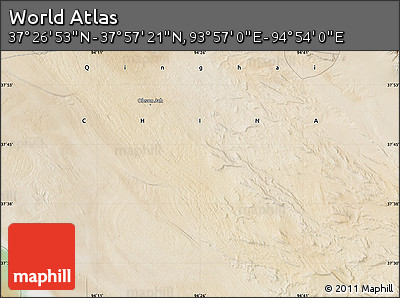 Satellite Map of the Area around 37° 42' 7" N, 94° 25' 30" E