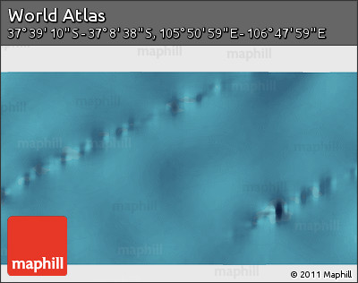 Satellite 3D Map of the Area around 37° 23' 54" S, 106° 19' 29" E