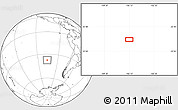 Blank Location Map of the area around 37° 23' 54" S, 106° 10' 30" W