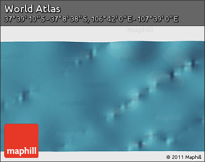 Satellite 3D Map of the Area around 37° 23' 54" S, 107° 10' 30" E