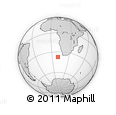 Outline Map of the Area around 37° 23' 54" S, 10° 16' 30" E, rectangular outline