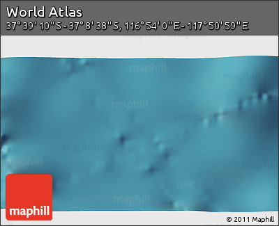 Satellite 3D Map of the Area around 37° 23' 54" S, 117° 22' 30" E