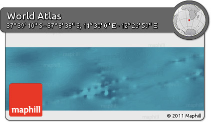 Satellite Panoramic Map of the Area around 37° 23' 54" S, 11° 58' 29" E