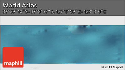Satellite Panoramic Map of the Area around 37° 23' 54" S, 127° 34' 30" E