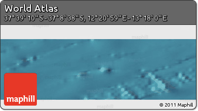 Satellite Panoramic Map of the Area around 37° 23' 54" S, 12° 49' 29" E