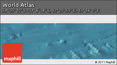 Satellite Panoramic Map of the Area around 37° 23' 54" S, 12° 49' 29" E