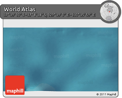 Satellite 3D Map of the Area around 37° 23' 54" S, 130° 7' 30" E