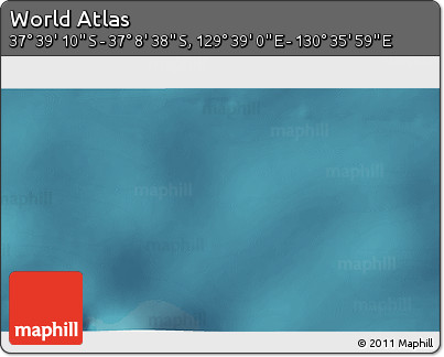 Satellite 3D Map of the Area around 37° 23' 54" S, 130° 7' 30" E