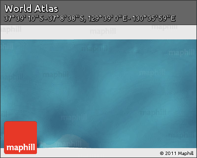 Satellite 3D Map of the Area around 37° 23' 54" S, 130° 7' 30" E