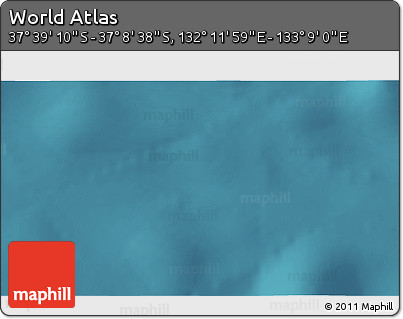 Satellite 3D Map of the Area around 37° 23' 54" S, 132° 40' 30" E