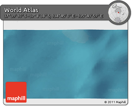 Satellite 3D Map of the Area around 37° 23' 54" S, 135° 13' 29" E