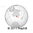 Outline Map of the Area around 37° 23' 54" S, 136° 4' 29" E, rectangular outline