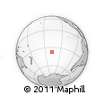 Outline Map of the Area around 37° 23' 54" S, 136° 46' 30" W, rectangular outline