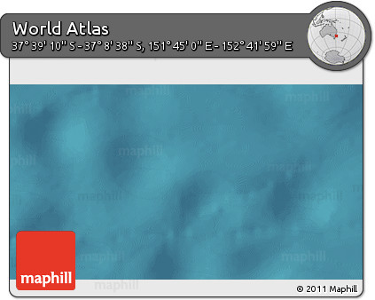 Satellite 3D Map of the Area around 37° 23' 54" S, 152° 13' 29" E