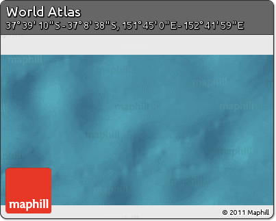 Satellite 3D Map of the Area around 37° 23' 54" S, 152° 13' 29" E