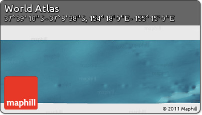 Satellite Panoramic Map of the Area around 37° 23' 54" S, 154° 46' 30" E
