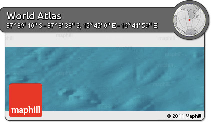 Satellite Panoramic Map of the Area around 37° 23' 54" S, 16° 13' 30" E
