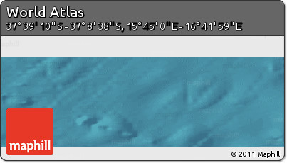 Satellite Panoramic Map of the Area around 37° 23' 54" S, 16° 13' 30" E