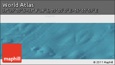 Satellite Panoramic Map of the Area around 37° 23' 54" S, 16° 13' 30" E