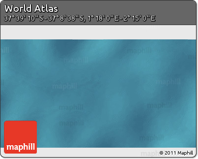 Satellite 3D Map of the Area around 37° 23' 54" S, 1° 46' 29" E