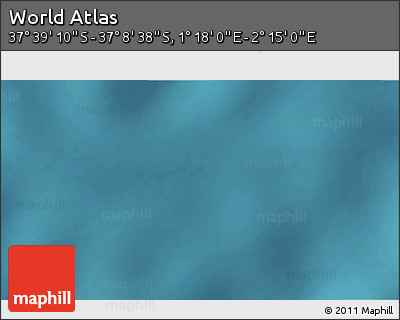 Satellite 3D Map of the Area around 37° 23' 54" S, 1° 46' 29" E