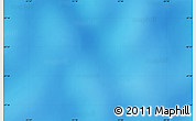 Physical Map of the area around 37° 23' 54" S, 21° 10' 29" W
